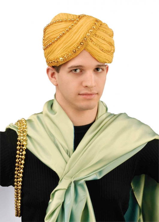costume di carnevale TURBANTE CON GEMME