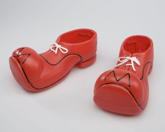 costume di carnevale SCARPE CLOWN