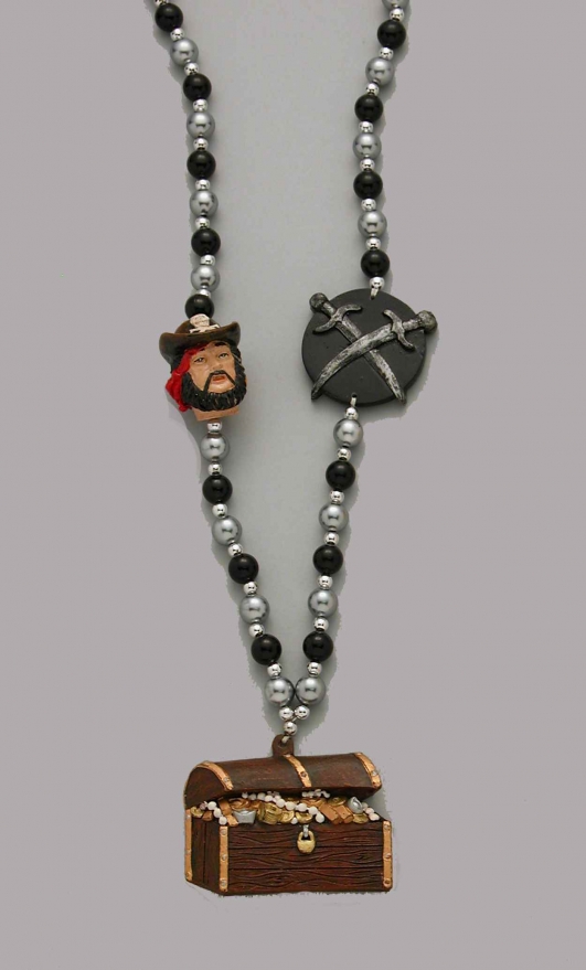 costume di carnevale COLLANA CON BAULE