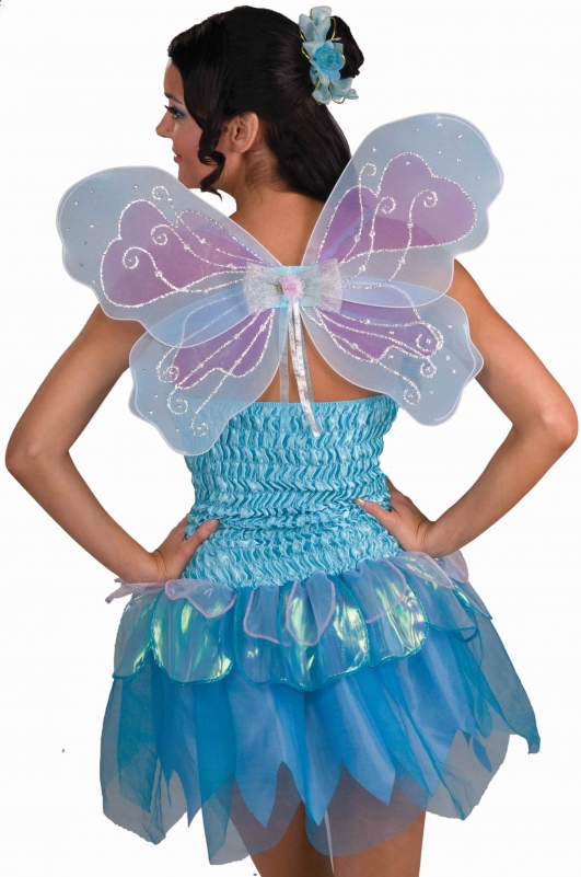 costume di carnevale ALI FATA PRIMAVERA