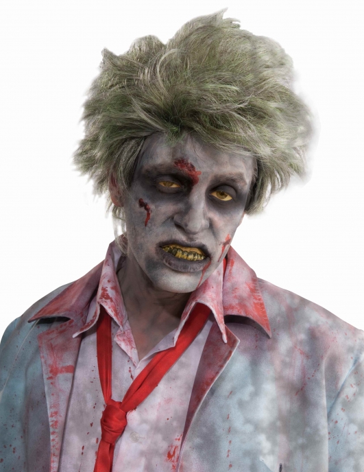 costume di carnevale PARRUCCA UOMO ZOMBIE