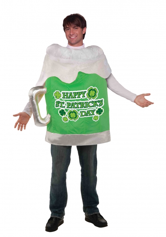 costume di carnevale VESTITO BOCCALE BIRRA ST PATRICK