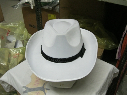 costume di carnevale CAPPELLO GANSTER BIANCO