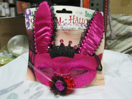 costume di carnevale GATTO ORECCHIE LUNGHE
