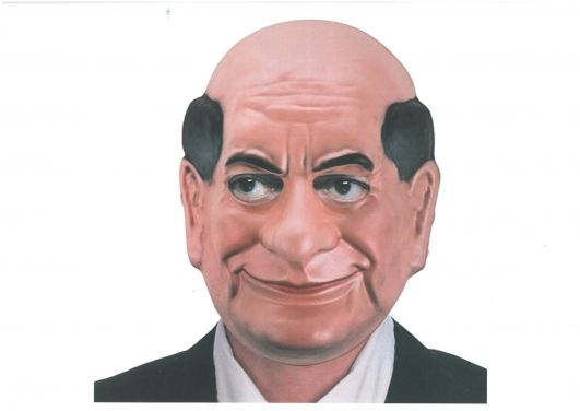 costume di carnevale MASCHERA PIERLUIGI BERSANI