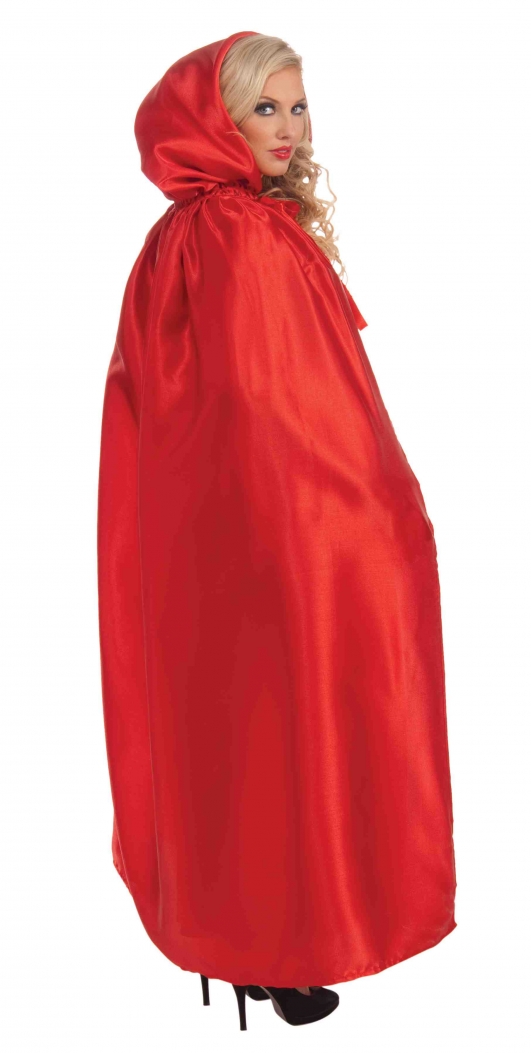 costume di carnevale MANTELLO ROSSO