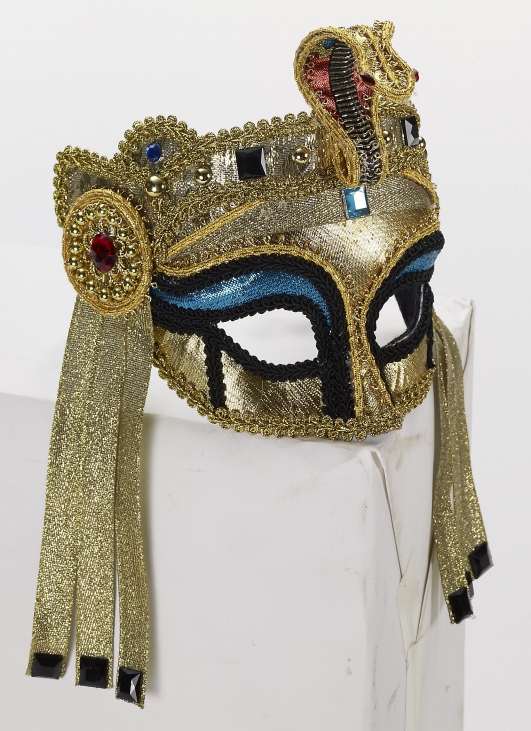 costume di carnevale MASCHERA EGIZIANA DORATA