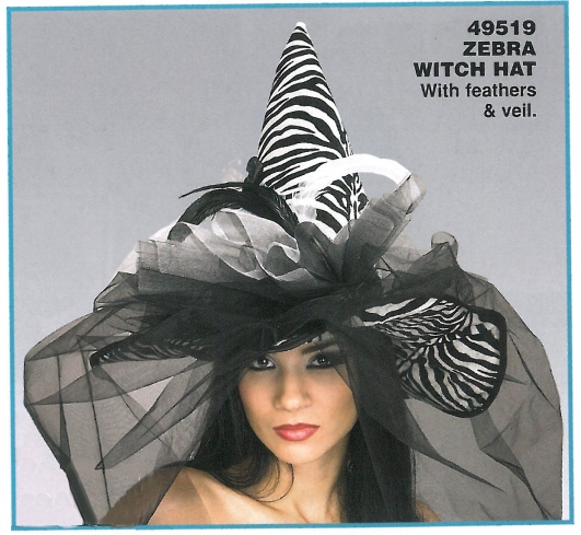 Cappello A Cilindro Con Velo E Piume - Accessorio Halloween E Feste In Maschera - Foto 11