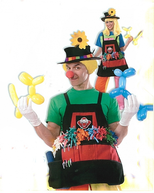 costume di carnevale GREMBIULE PORTA PALLONCINI