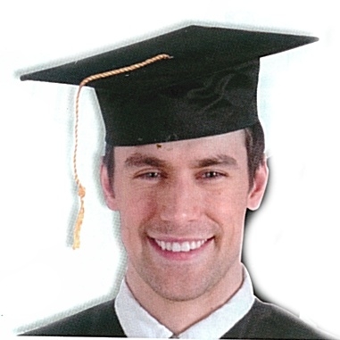 costume di carnevale CAPPELLO LAUREA UNISEX