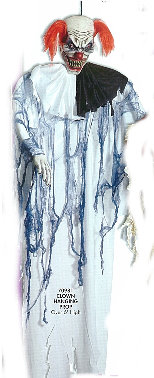 costume di carnevale MOSTRO CLOWN FANTASMA