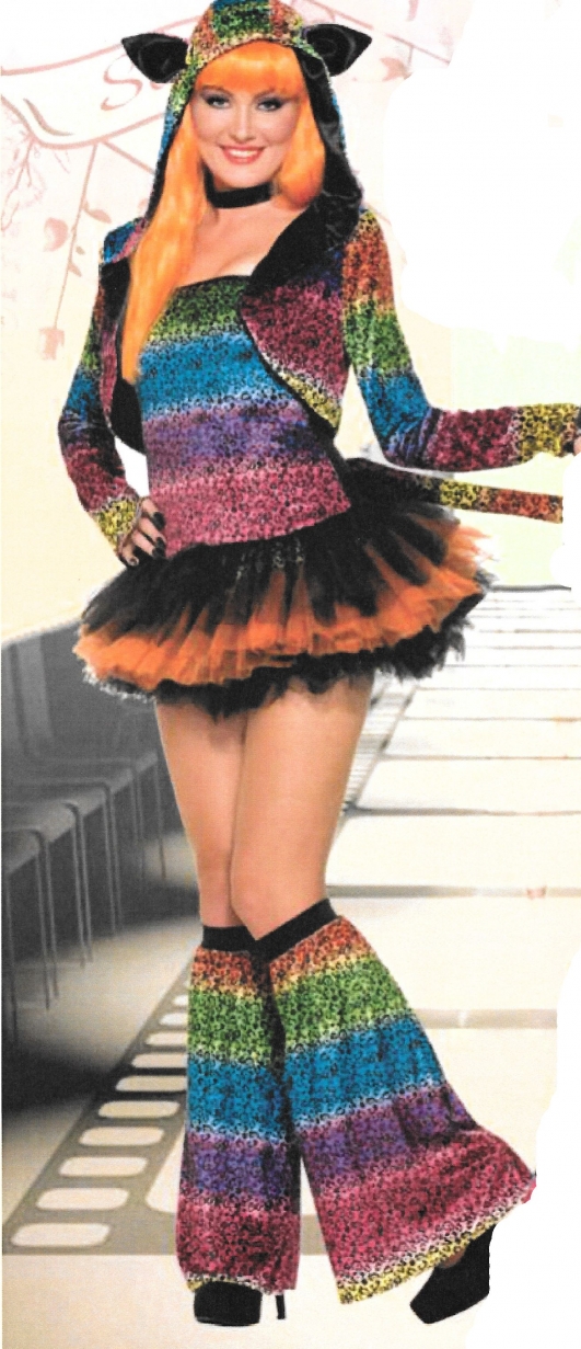 costume di carnevale LEOPARDO SEXI