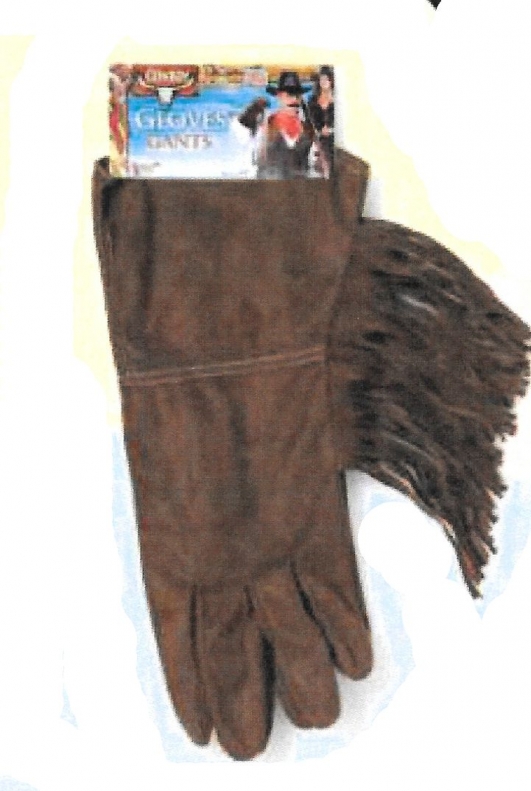 costume di carnevale GUANTI CON FRANGE