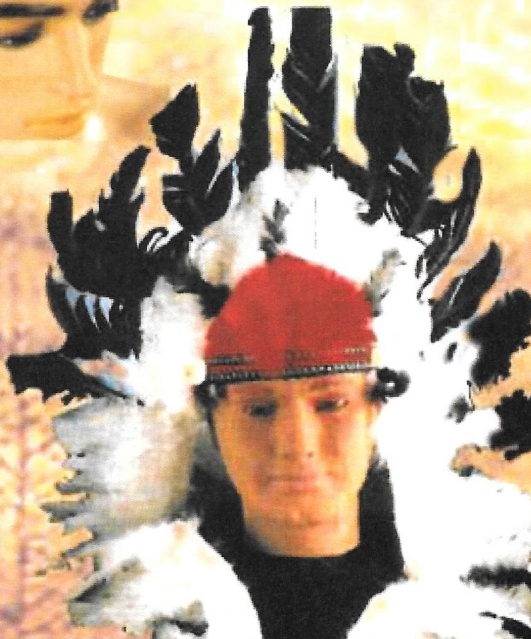 costume di carnevale COPRICAPO INDIANO