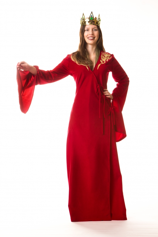 costume di carnevale REGINA DI SPADE