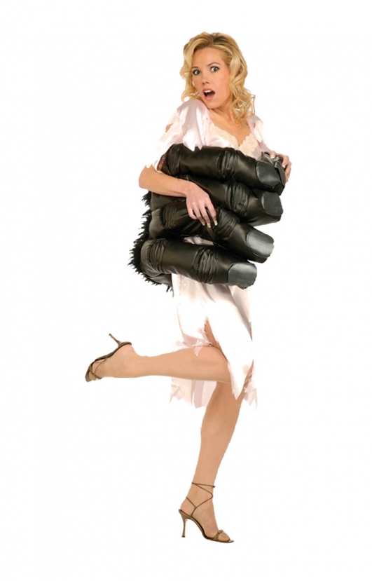 costume di carnevale FIDANZATA DEL GORILLA