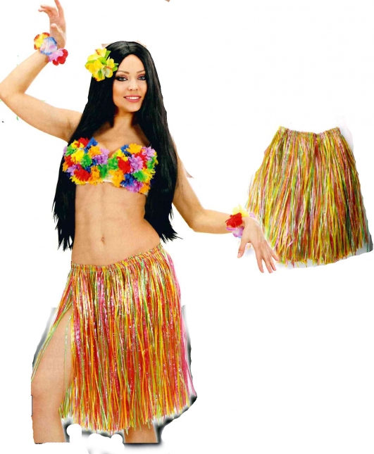 Gonna Hawaiana Multicolor 75 cm 8004761046767