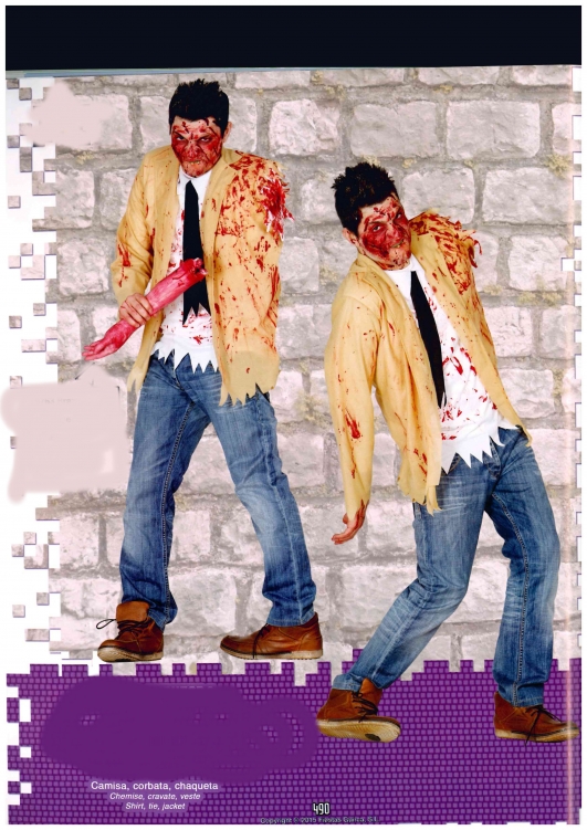 costume di carnevale ZOMBIE AMPUTATO