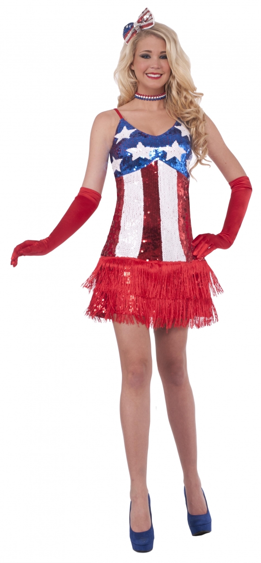 costume di carnevale AMERICANA SEXI