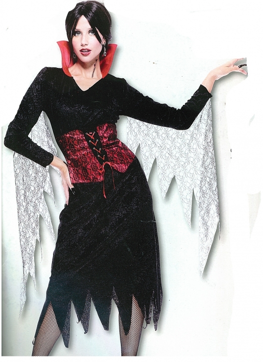 costume di carnevale VAMPIRA SEXY