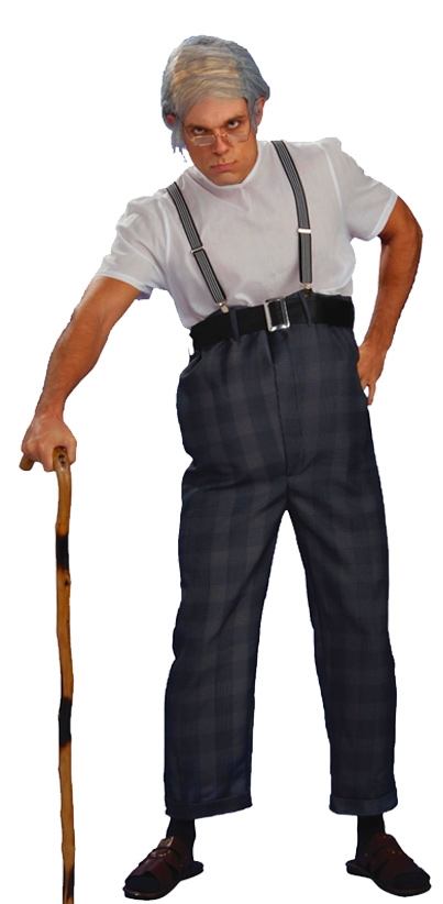 costume di carnevale COSTUME VECCHIETTO