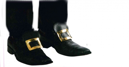 costume di carnevale COPRI SCARPE CON FIBBIA