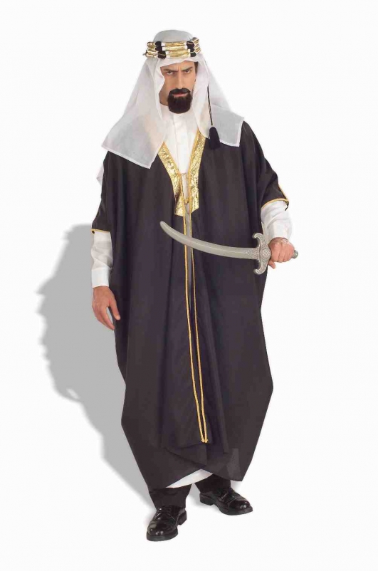 Costume Carnevale PRINCIPE ARABO, ARABI-EGIZIANI