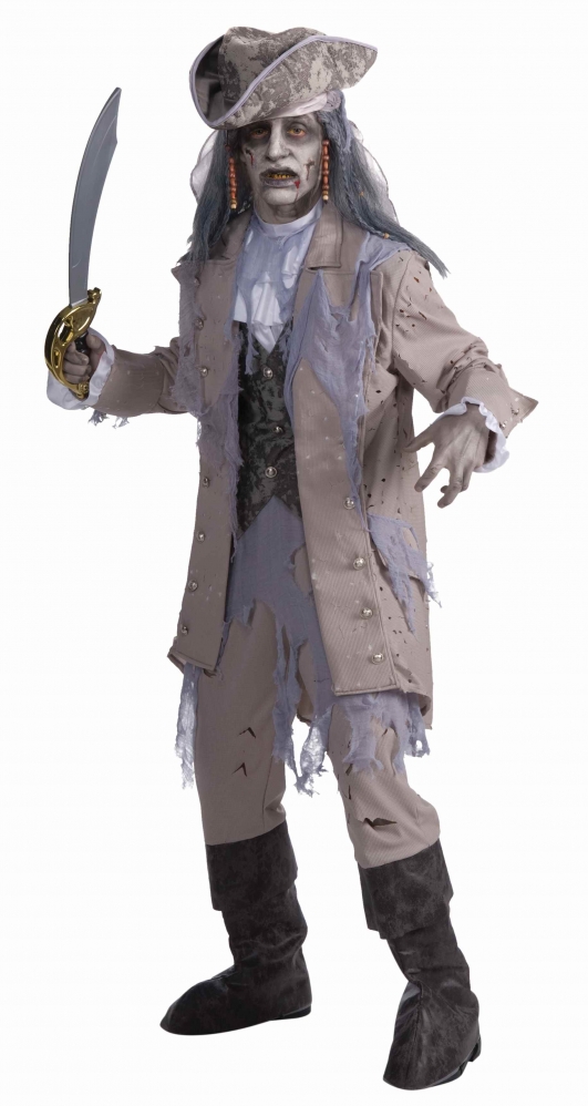 costume di carnevale PIRATA ZOMBIE