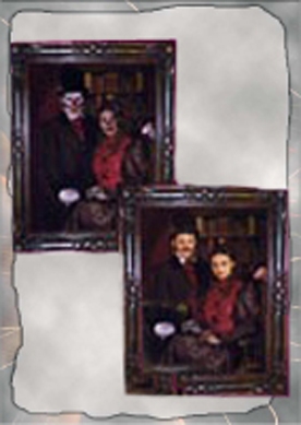 costume di carnevale QUADRO 45X56 RICORDO DI FAMIGLIA
