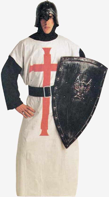 costume di carnevale ARMATURA  CROCIATO