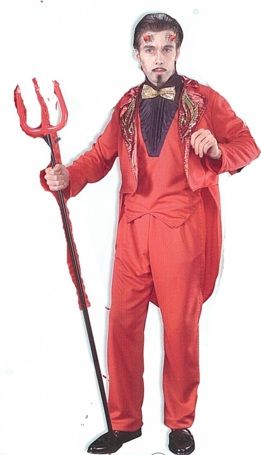 costume di carnevale DIAVOLO IN FRACK