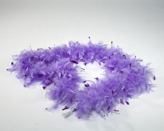 costume di carnevale BOA VIOLETTO BIANCO