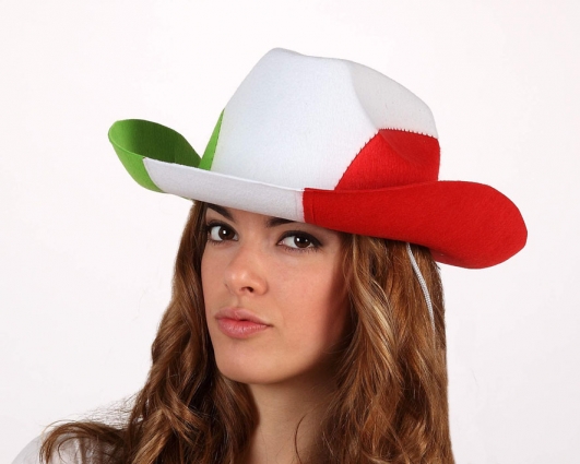 costume di carnevale CAPPELLO COWBOY ITALIA