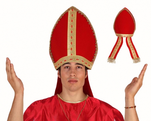 costume di carnevale CAPPELLO VESCOVO