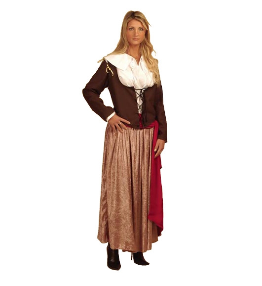 costume di carnevale OSTESSA COMPLETA
